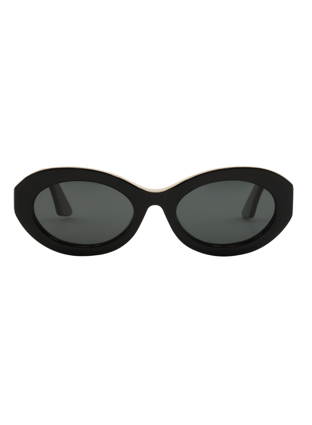 Capri black bone/dark grey polarised lens