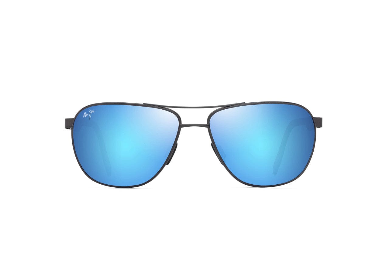 B728-17 Castles matte black/blue hawaii polarised lens