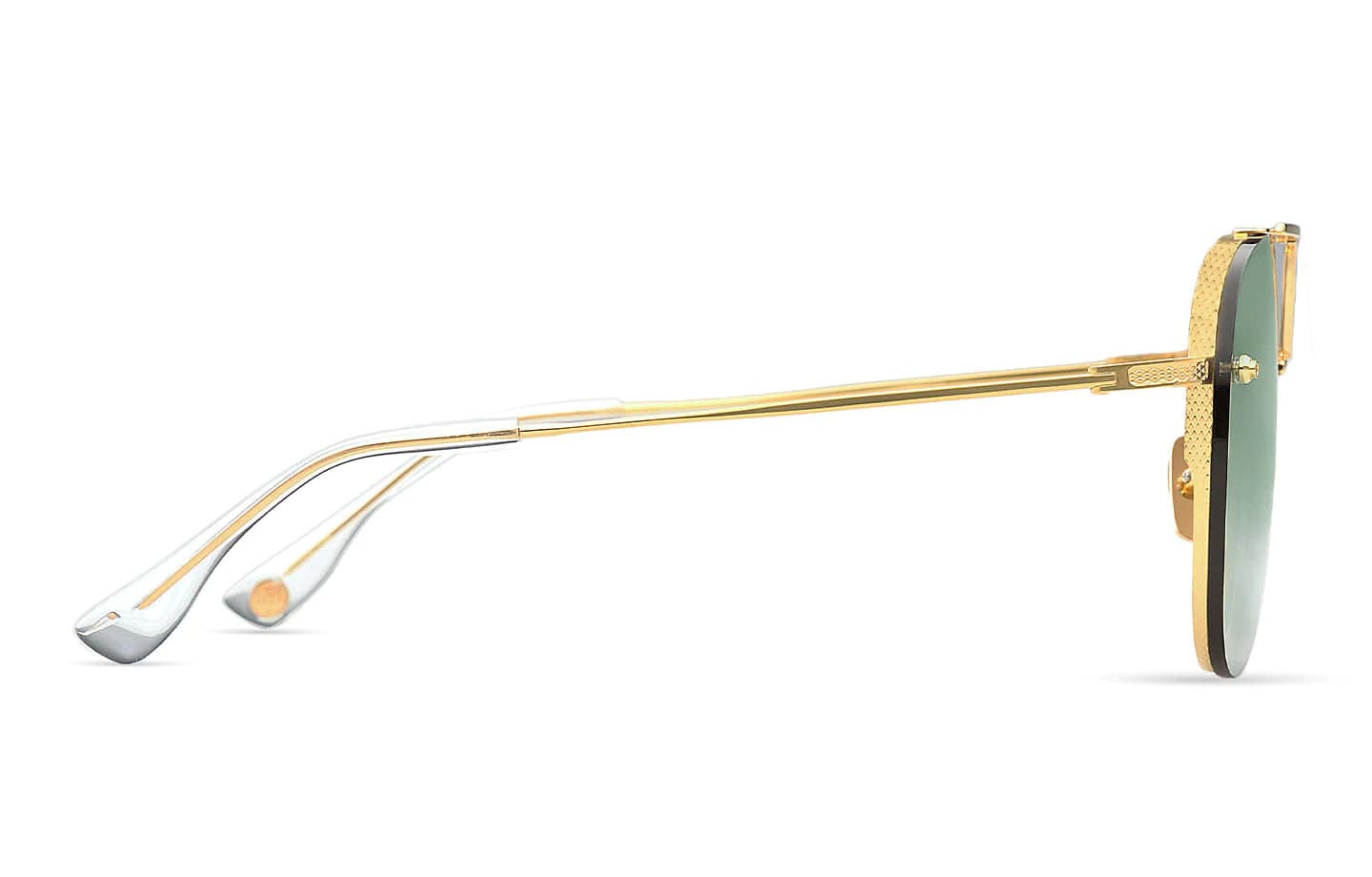 Decade Two DRX-2082-L Gld Clr Yellow Gold/Green Lens