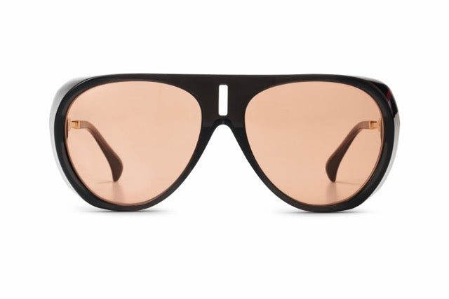 Exarchos black/photocromatic amber lens