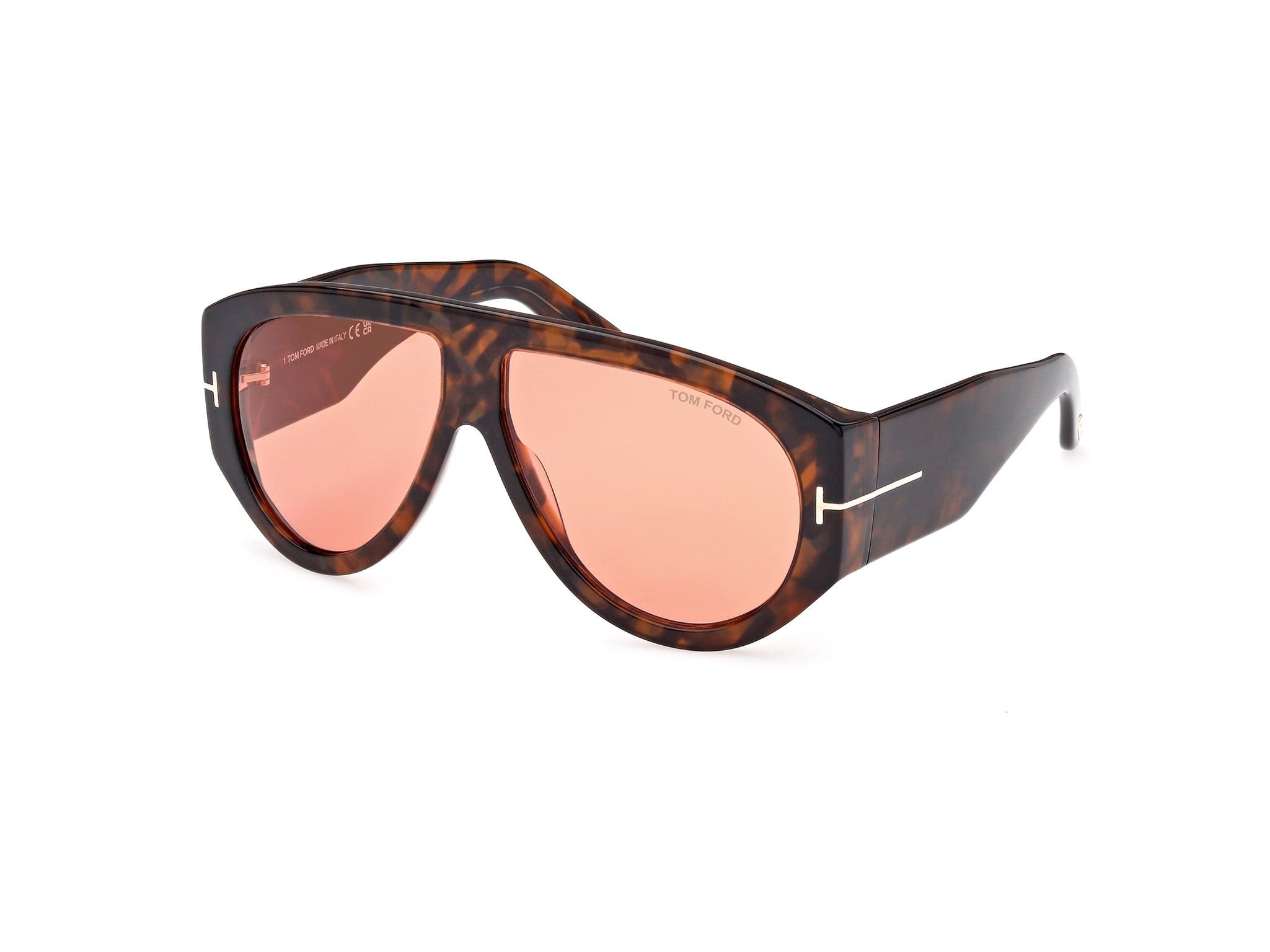 TF1044 52s Bronson havana/rose lens