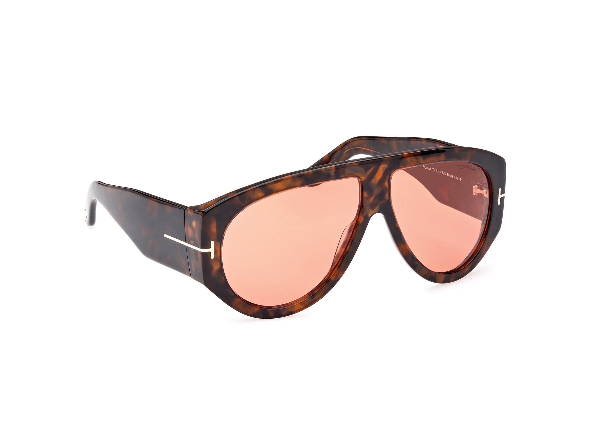 TF1044 52s Bronson havana/rose lens