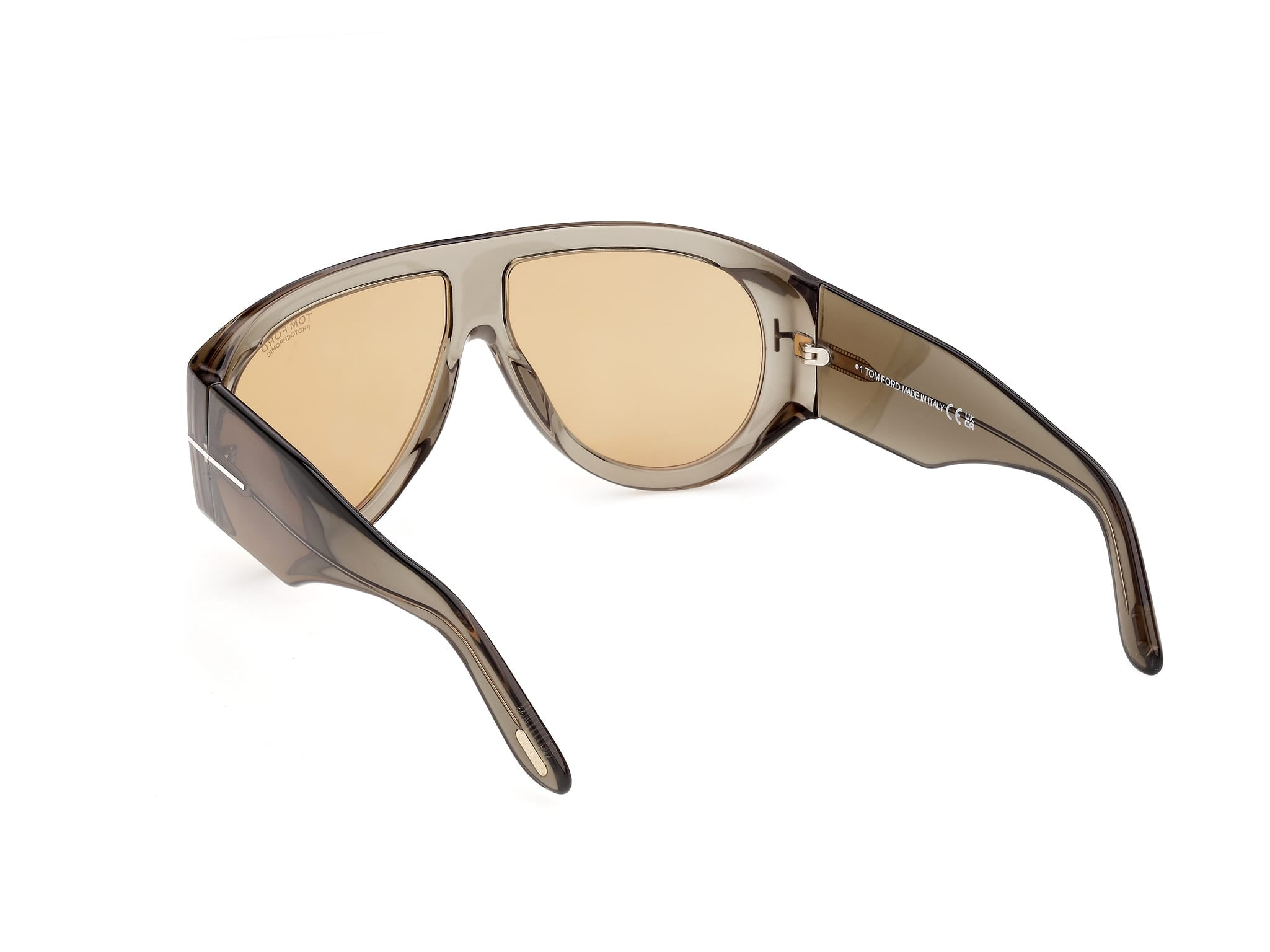 TF1044 93E Bronson shiny light green/photochromatic brown lens