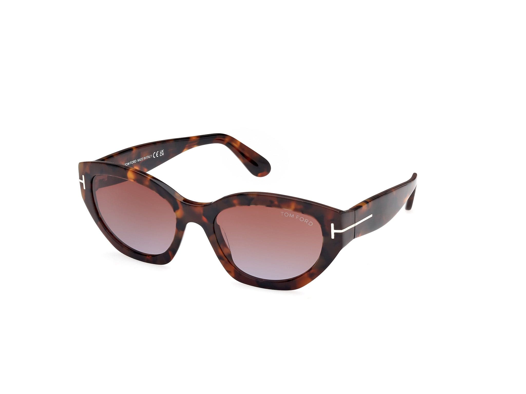 TF1086 52F Penny dark havana/brown gradient lens