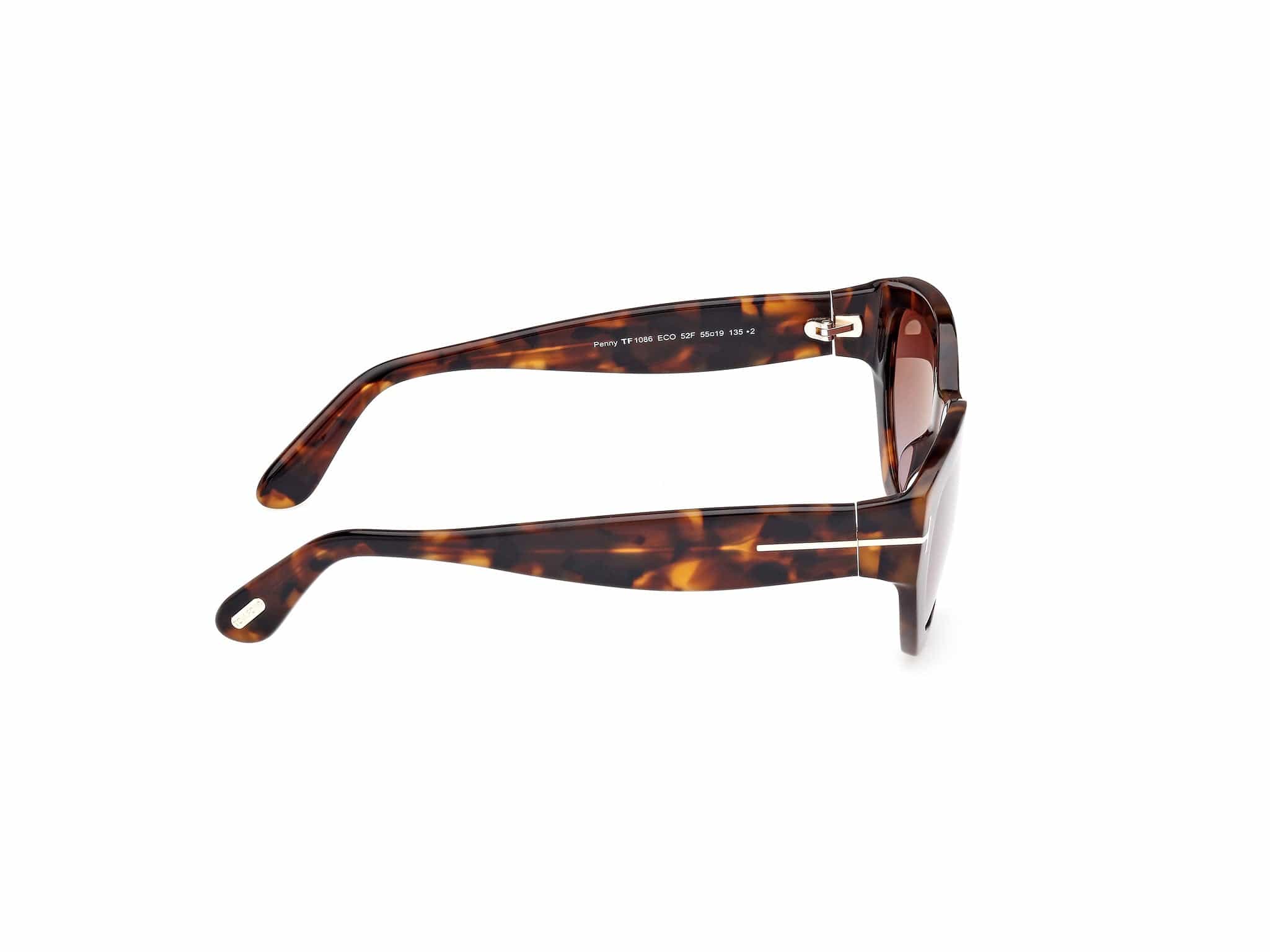 TF1086 52F Penny dark havana/brown gradient lens