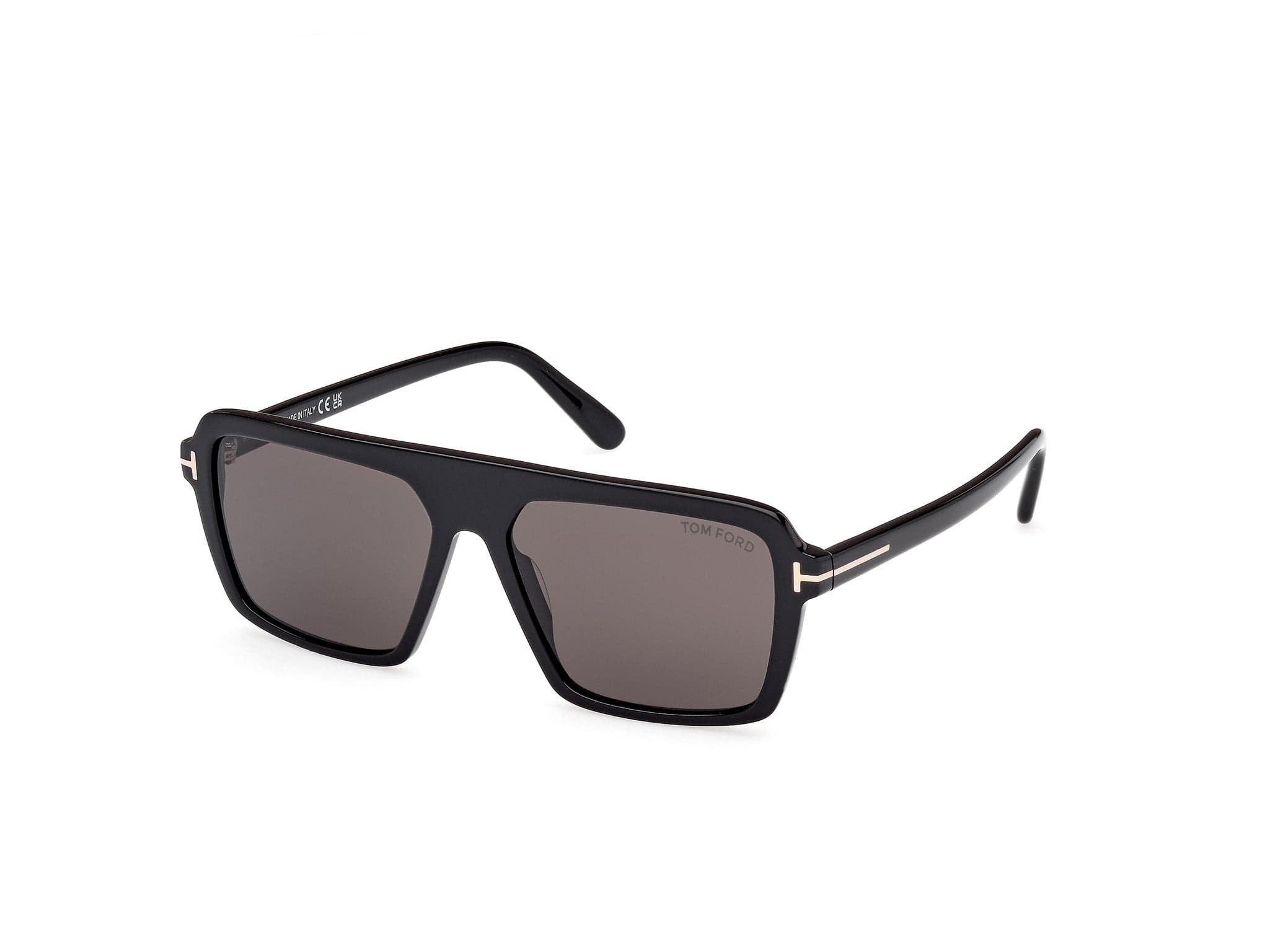 TF1176 01A Vincent shiny black/smoke lens