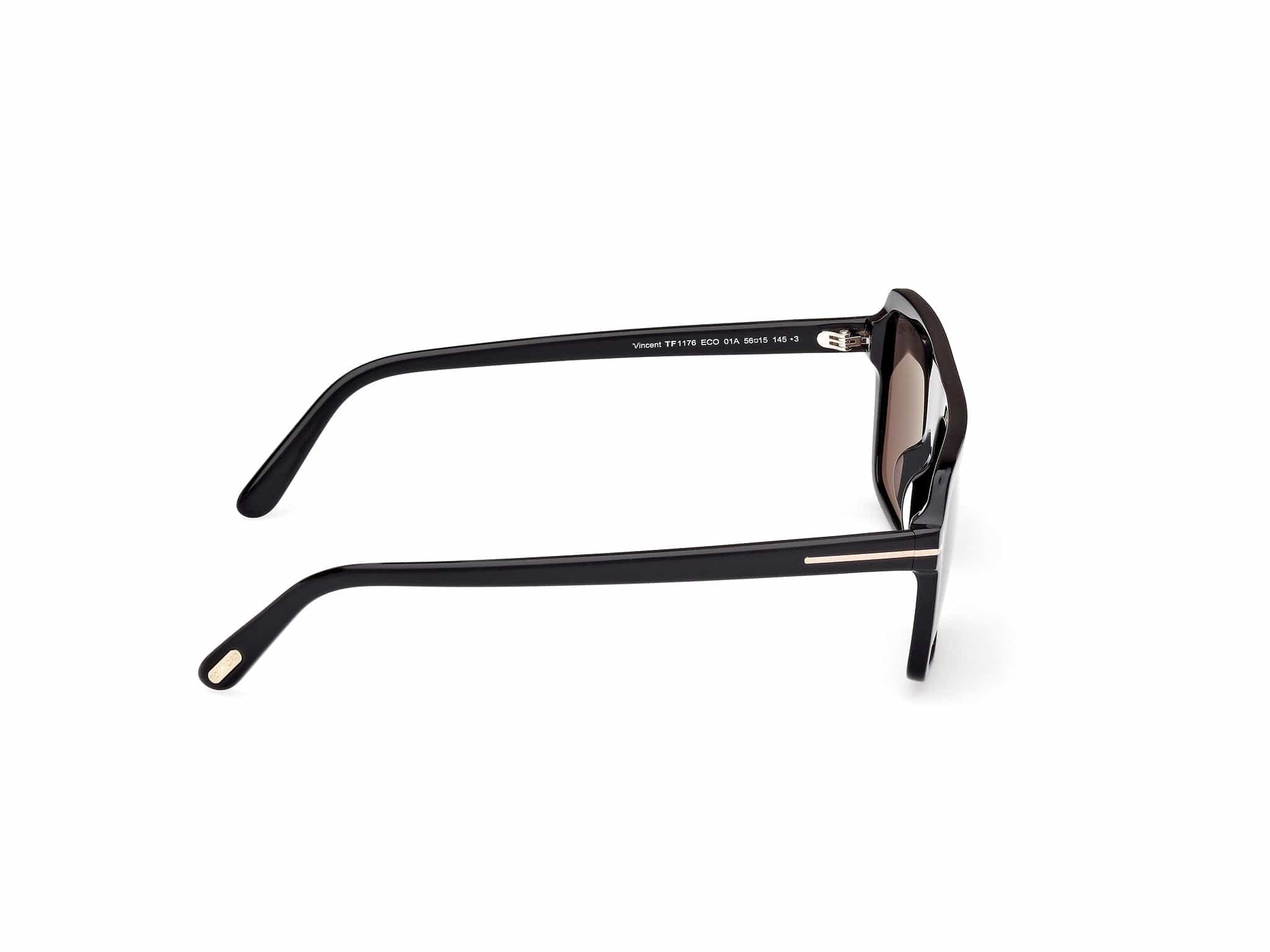 TF1176 01A Vincent shiny black/smoke lens