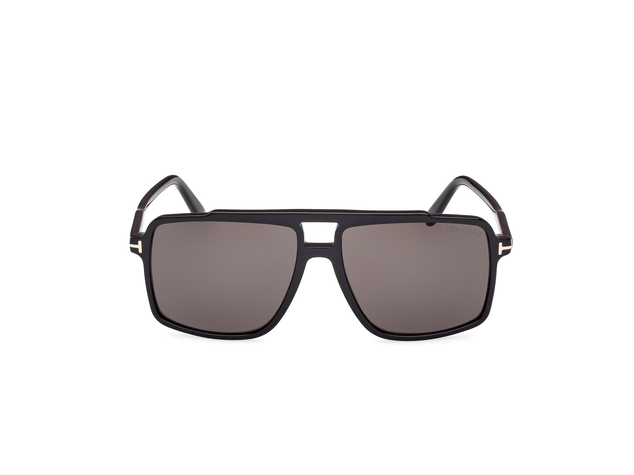 TF1177/S 01A Kemp shiny black/smoke lens