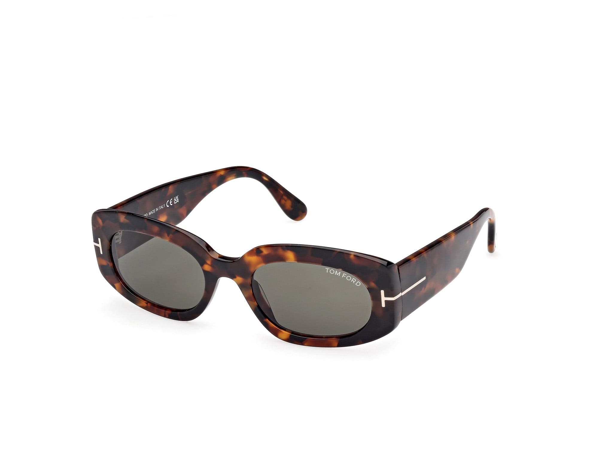 TF1187 52N Cielle dark havana/green lens