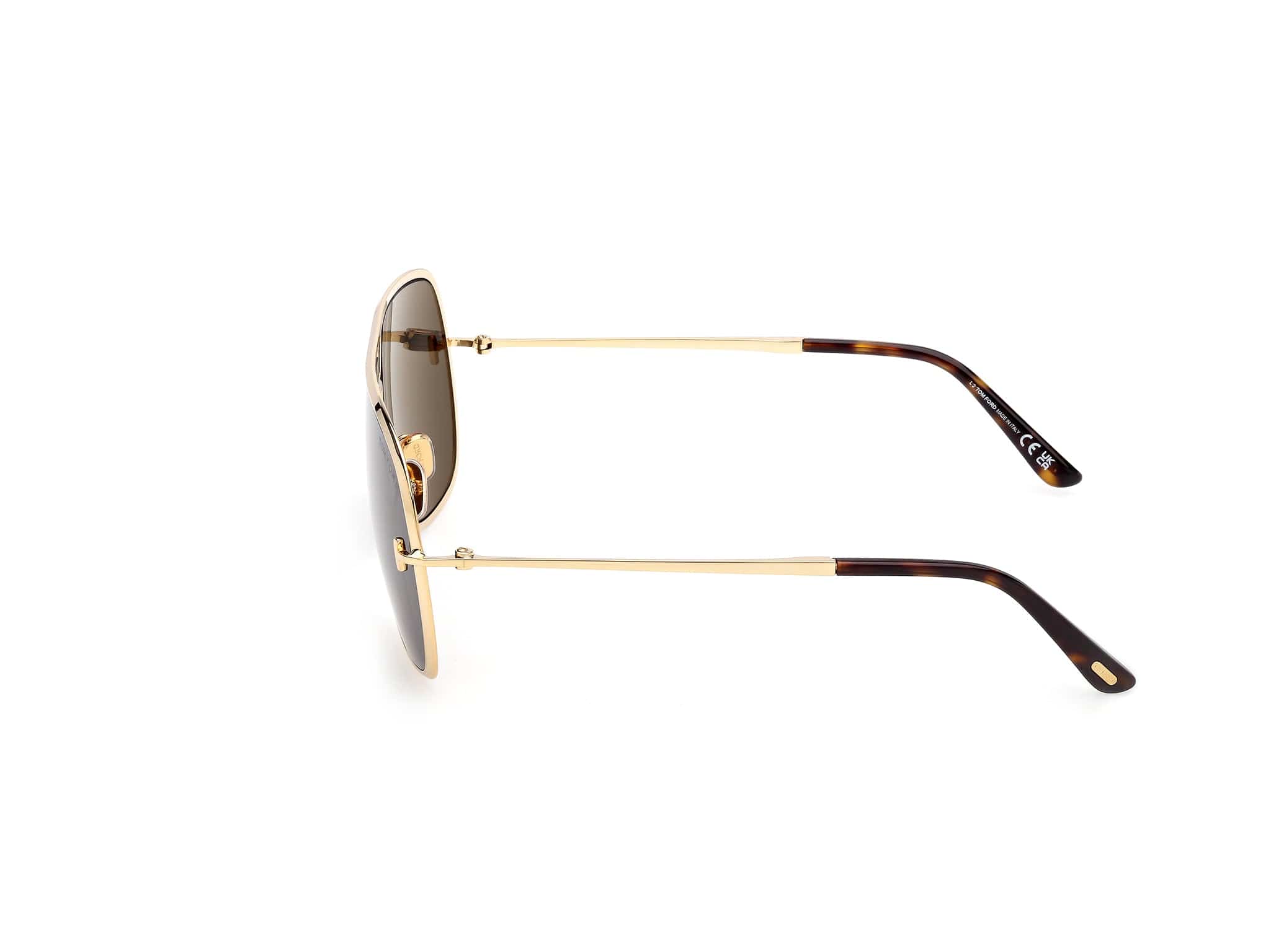 TF1204/S 30N Stavros size 63 gold/ green lens