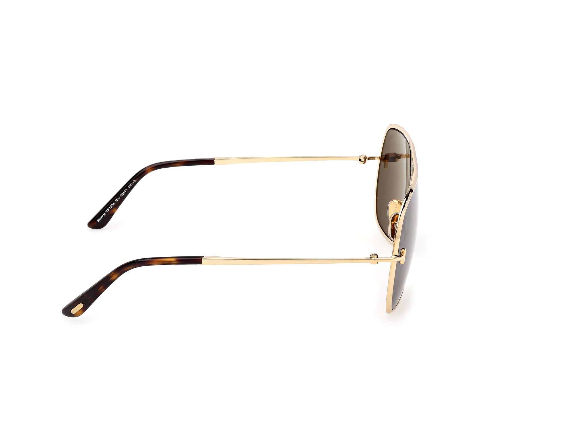 TF1204/S 30N Stavros size 63 gold/ green lens