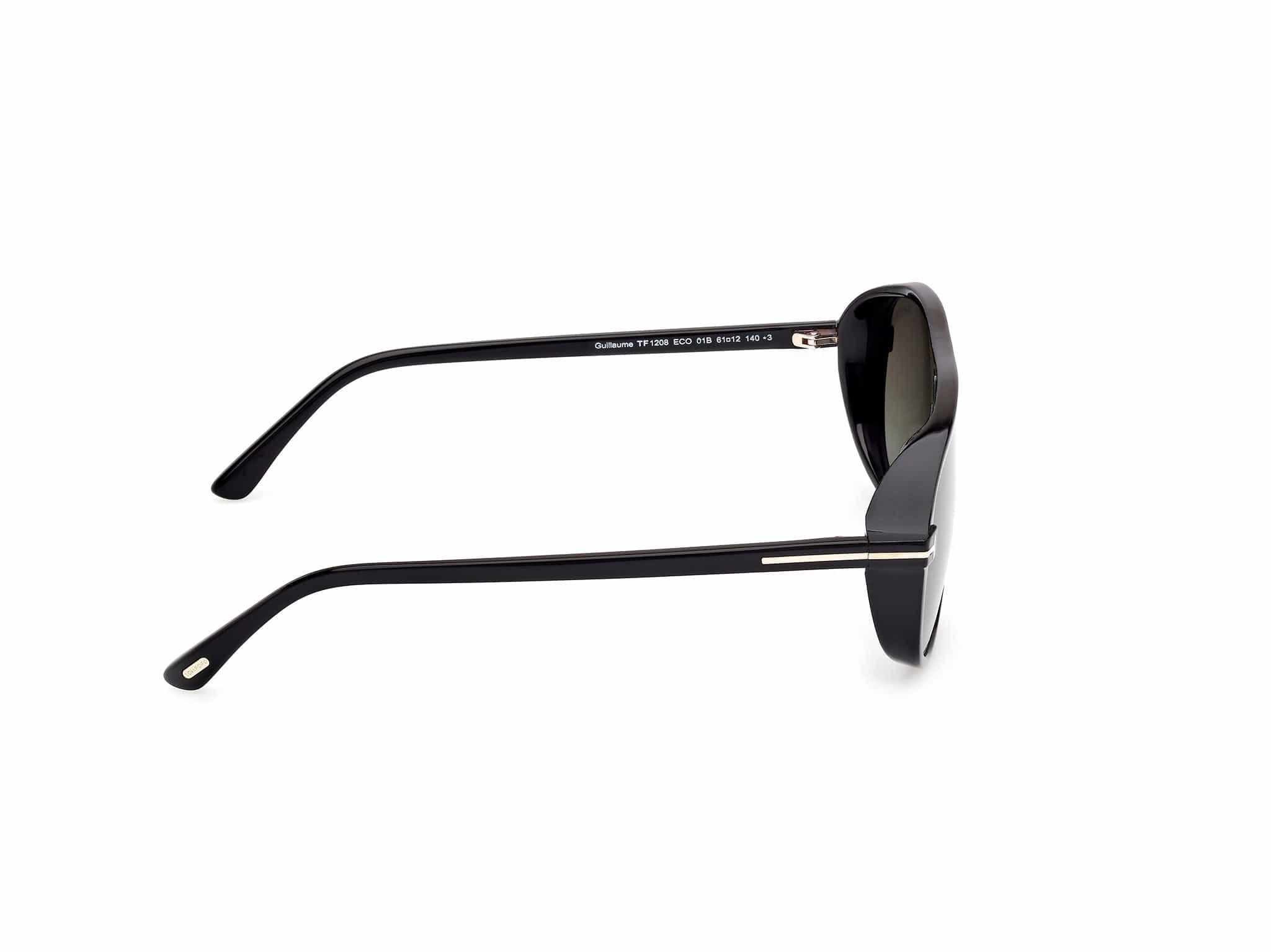 TF1208/S 01B Guillaume black/green lens