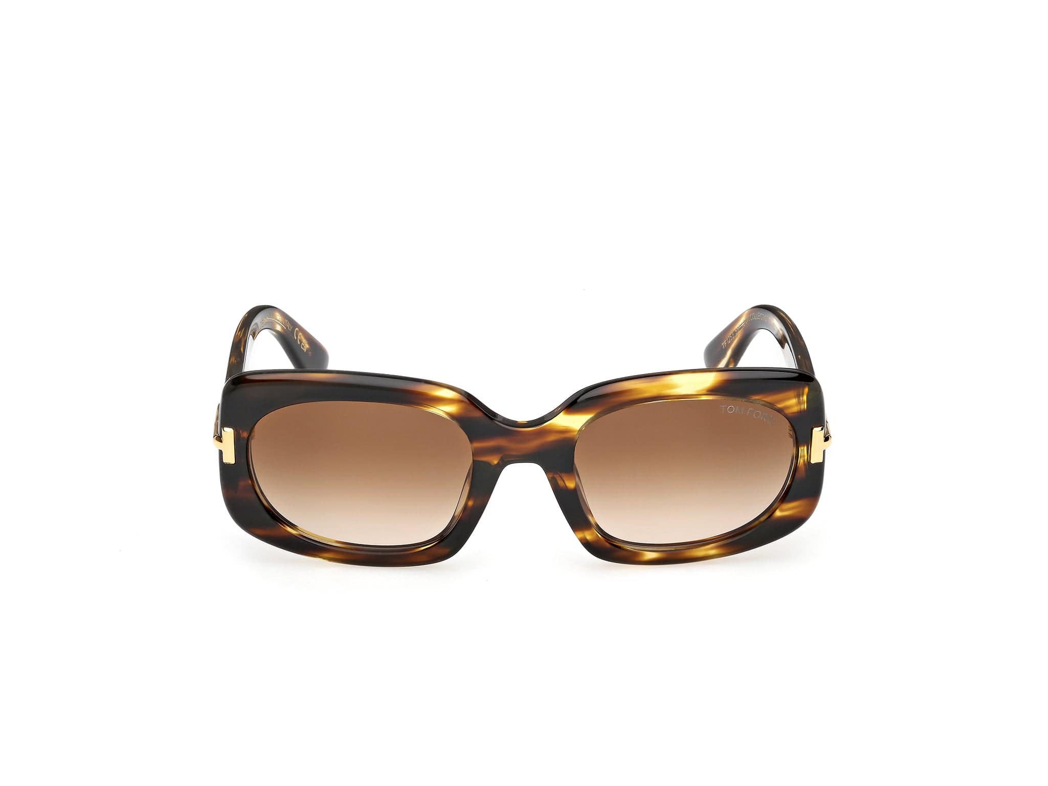 TF1253/s 55f Icon striped havana/brown gradient