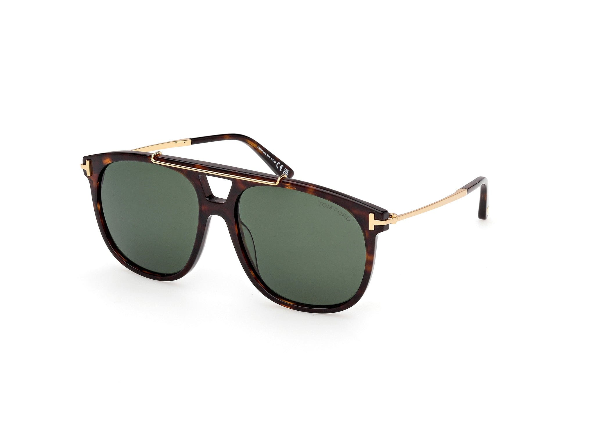 TF1306 52N Sam 2 dark havana/green lens