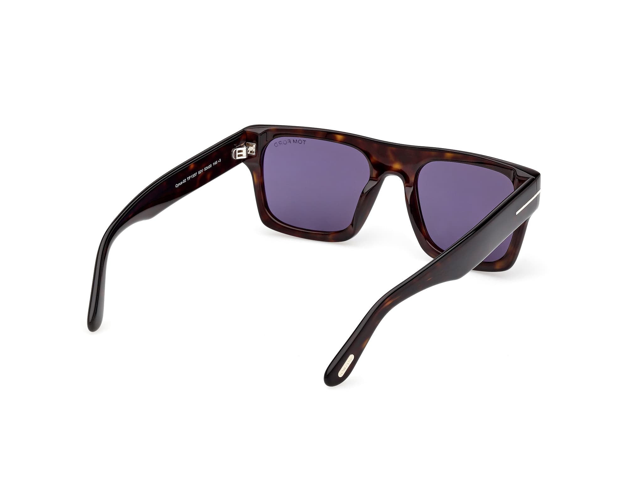 TF1337 52V Cyrus-02 dark havana/blue lens