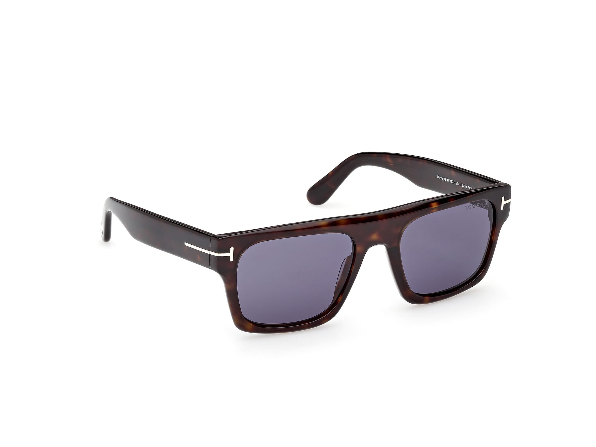 TF1337 52V Cyrus-02 dark havana/blue lens