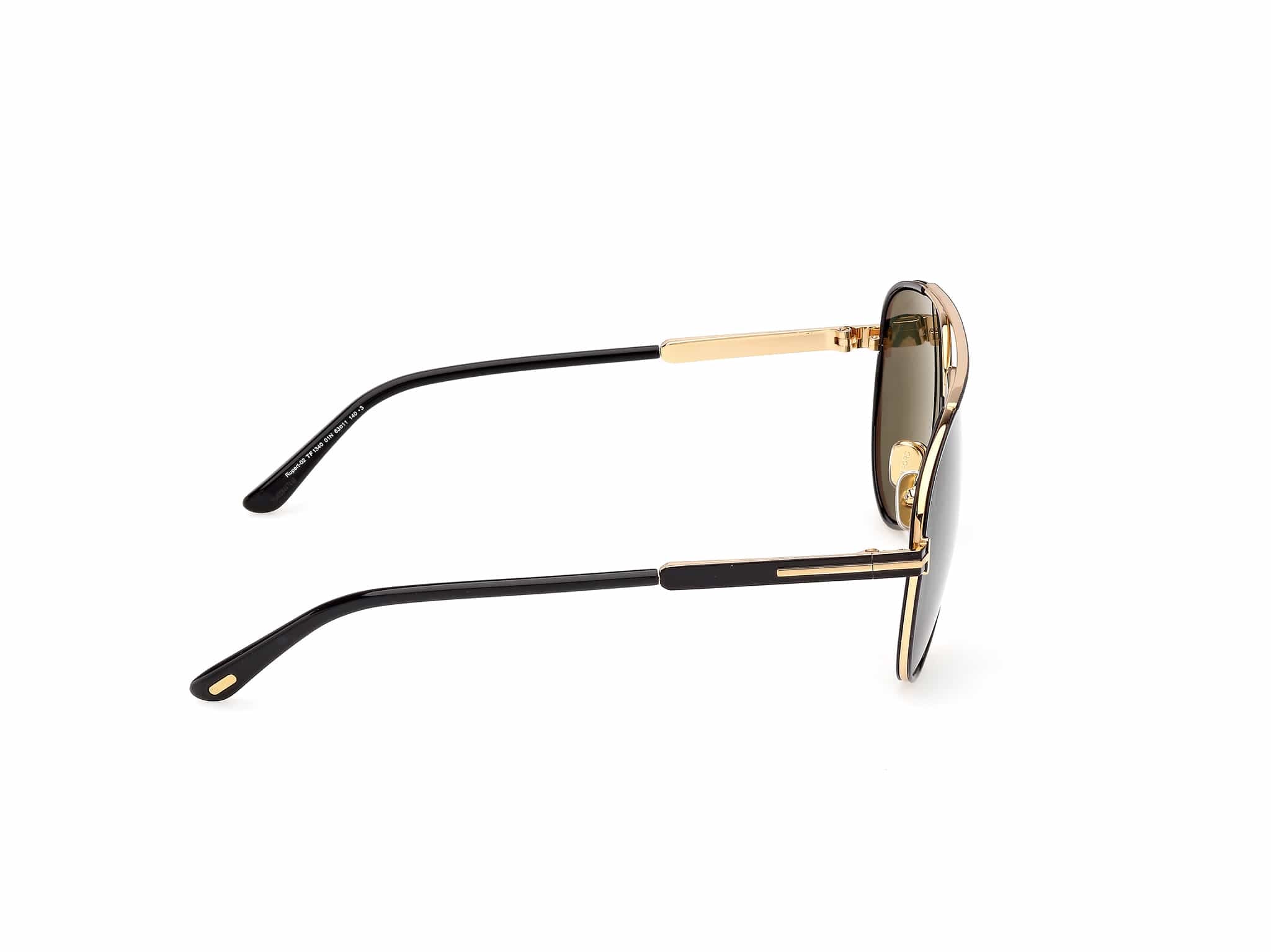 TF1340/S 01N Rupert-02 black gold/green lens
