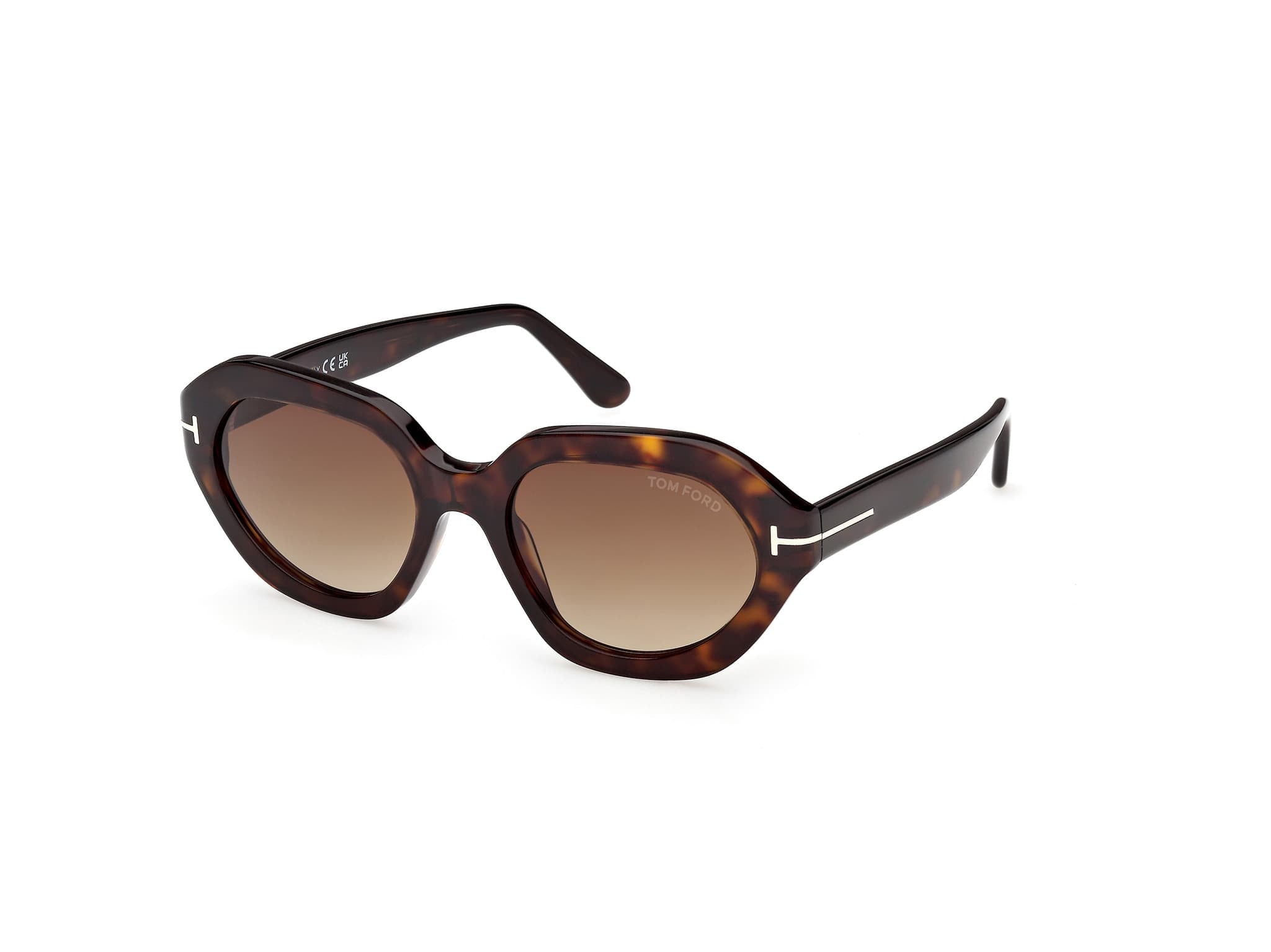 TF1341/S 52F Meryl-02 dark havana/brown gradient lens