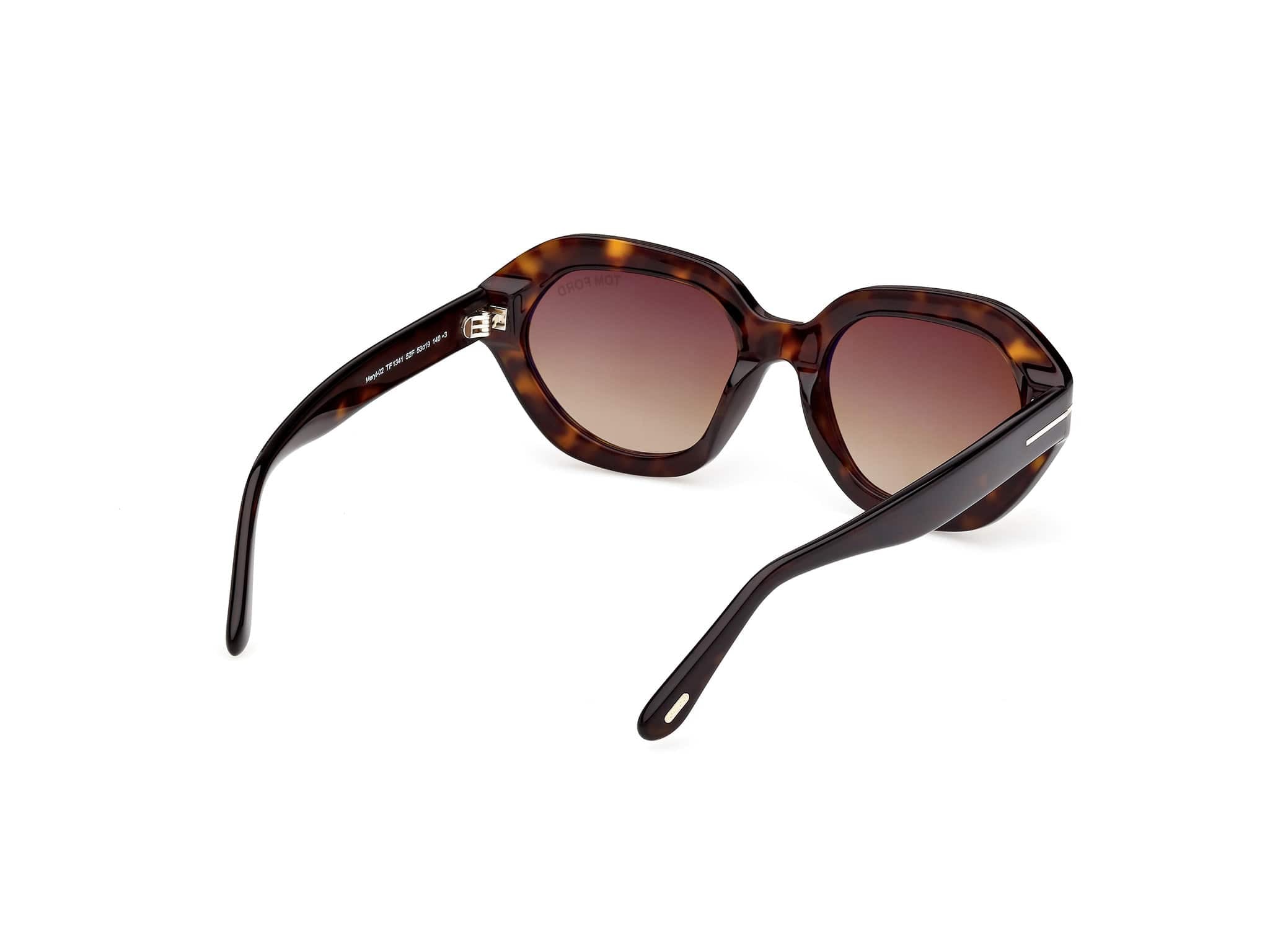 TF1341/S 52F Meryl-02 dark havana/brown gradient lens