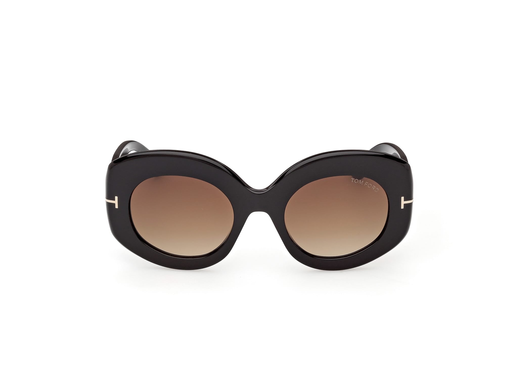 TF1346/S 01F Claudette-02 shiny black/gradient brown lens
