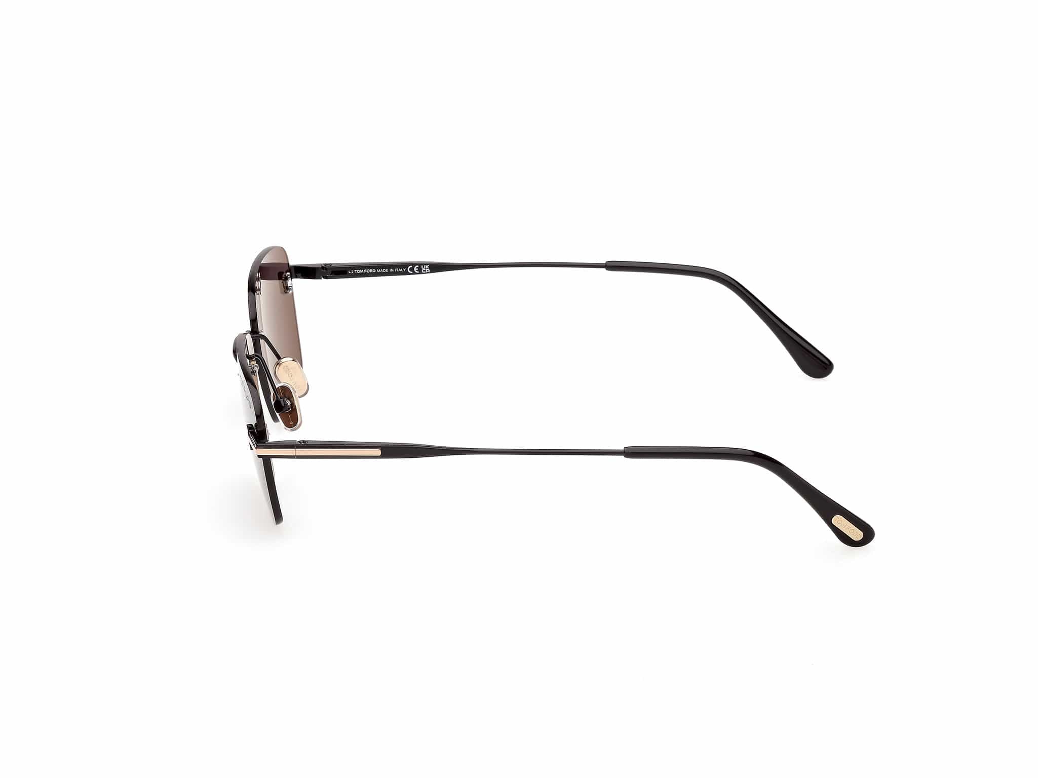 TF1354/s 01A Jake-02 shiny black/smoke lens