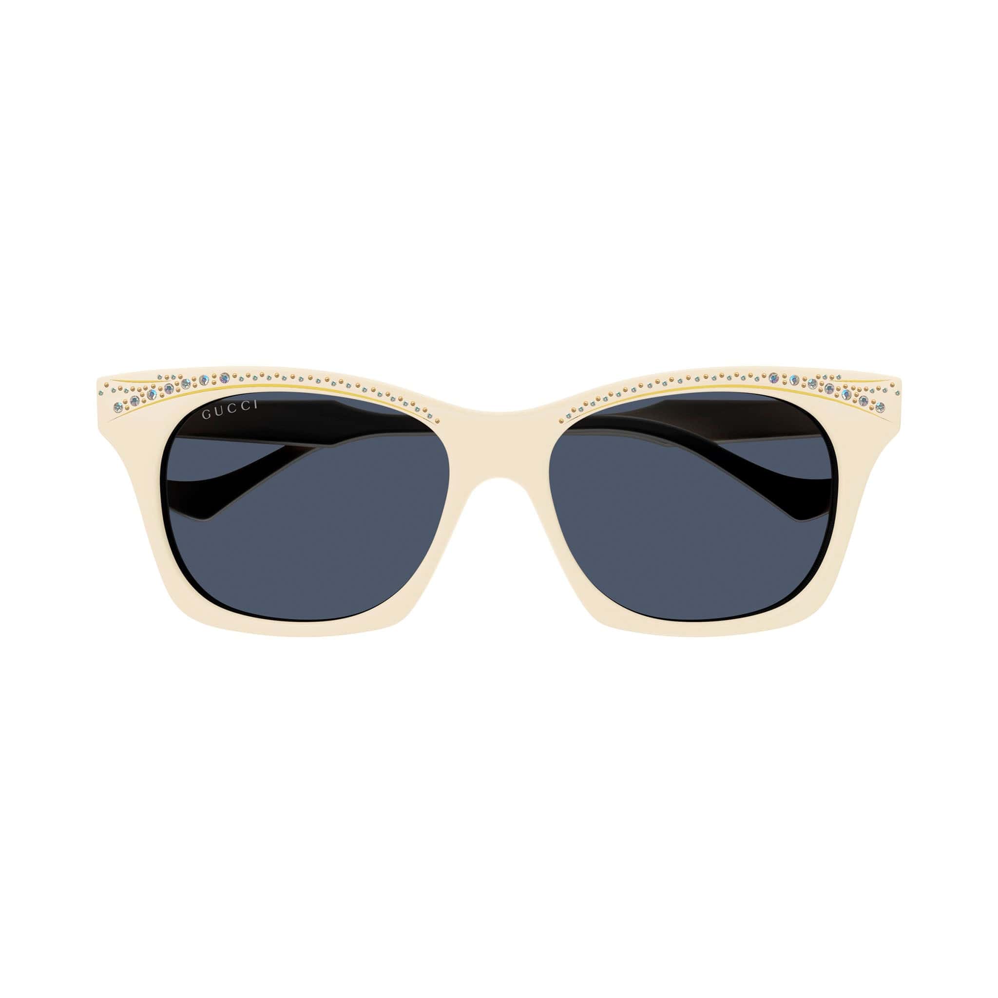 GG1299S 004 ivory/blue lens