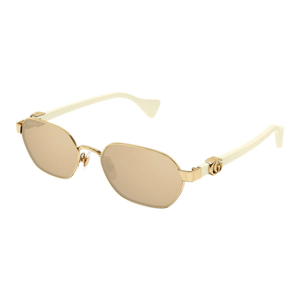 GG1593S 002 Gold Ivory/Pink lens