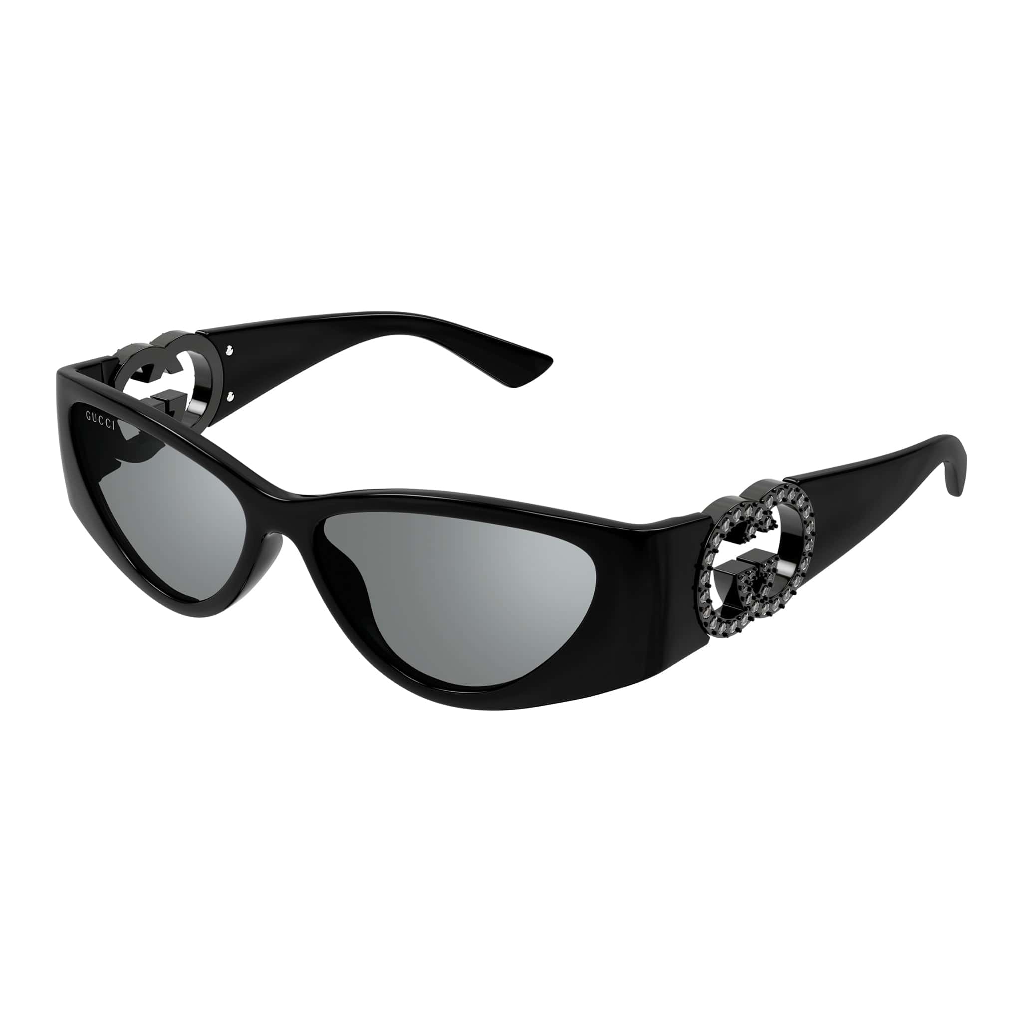 GG1824S 004 black/black crystal/grey lens