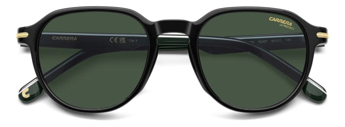 Carrera 376/S 7ZJ/QT black green/green lens