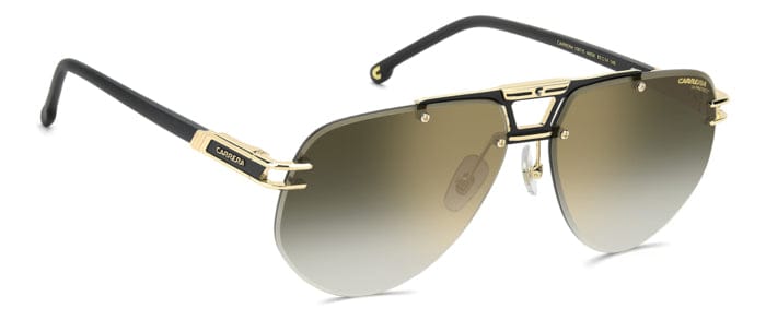 Carrera 1087/S 146 matte black gold/green gradient lens
