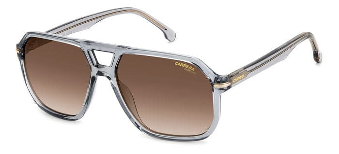 Carrera 302/S KB7 crystal grey/brown gradient lens