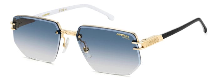Carrera 1070/s 80s black white/blue gradient lens