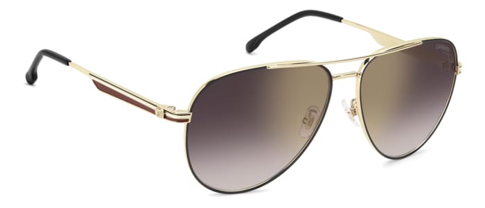 Carrera 3088/S NOA/YK gold burgundy/gold mirror burgundy gradient lens