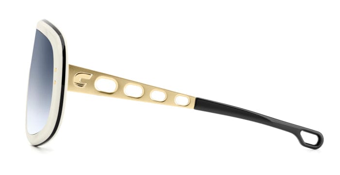 Flaglab 17 B4E white gold/dark blue gradient lens