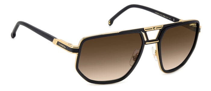 CARRERA 1072/S I46/GD matte black gold/brown gradient lens