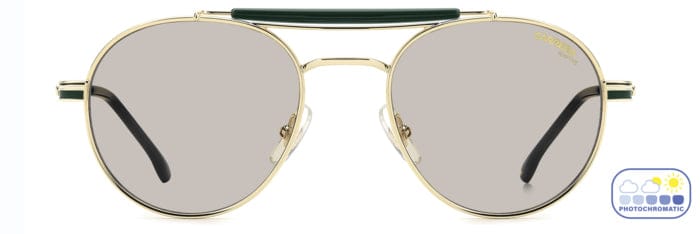 Carrera 381/S PEF/7O gold green/grey photochromic lens