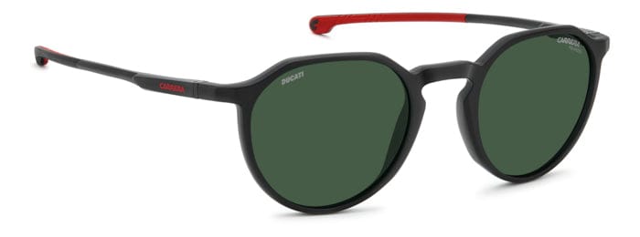 Ducati Carduc 063/S 003 matte black/green polarised lens
