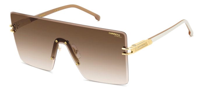 Carrera 1075/S VVP/HA gold ivory/brown gradient lens