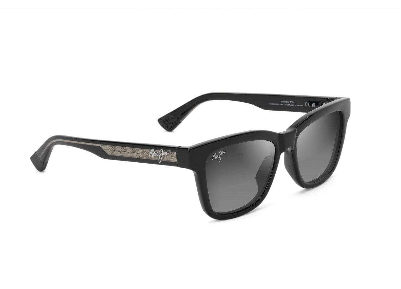 GS644-14A Hanohano black/light grey polarised lens