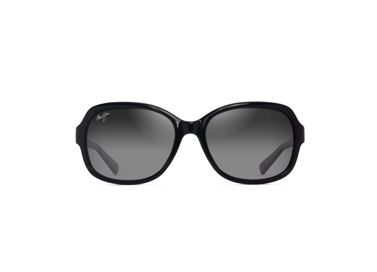 GS355-02 Hiluhilu shiny black/neutral grey polarised lens