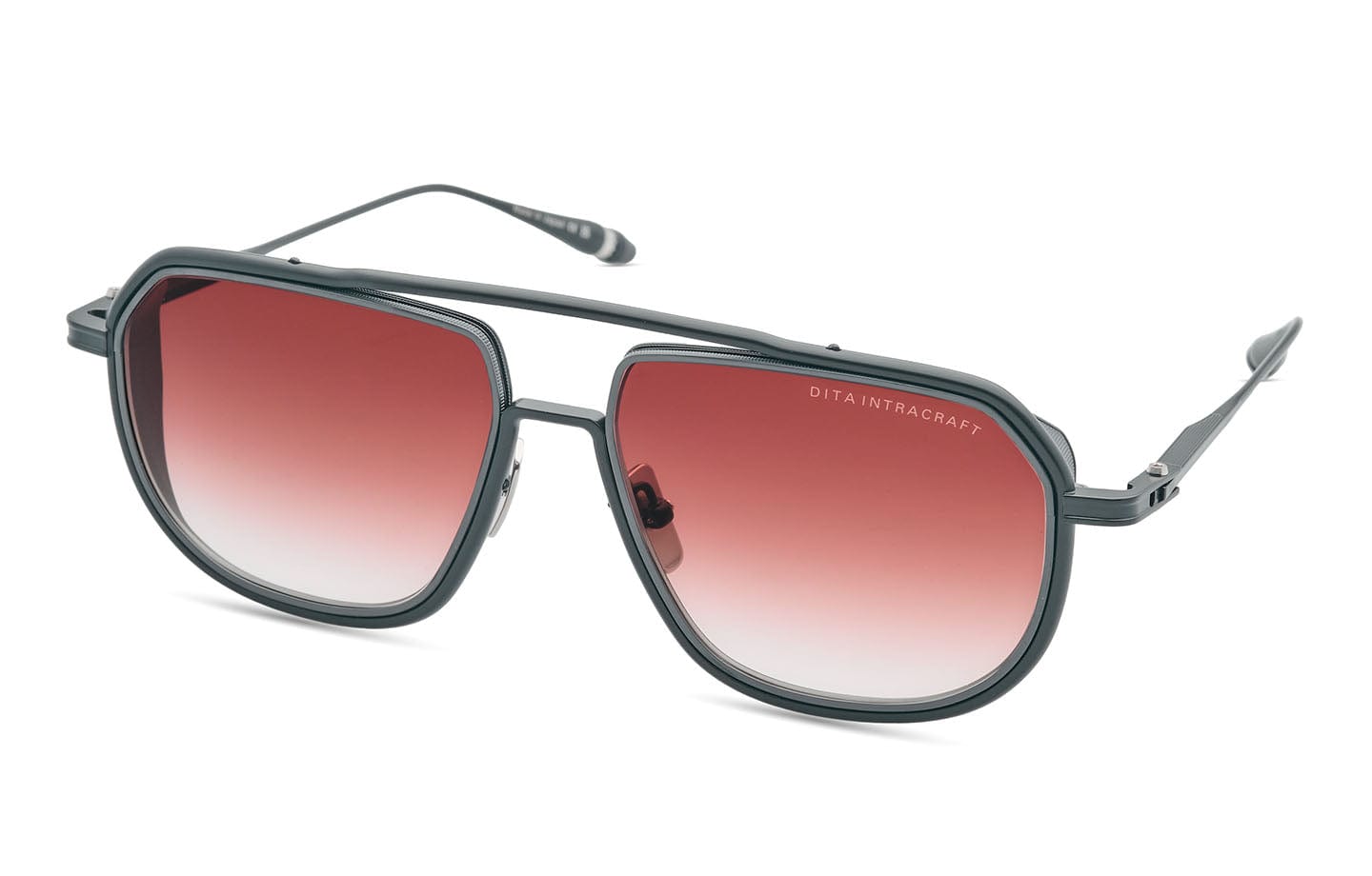 Intracraft DTS165-A-02 matte black/burgundy to clear gradient lens