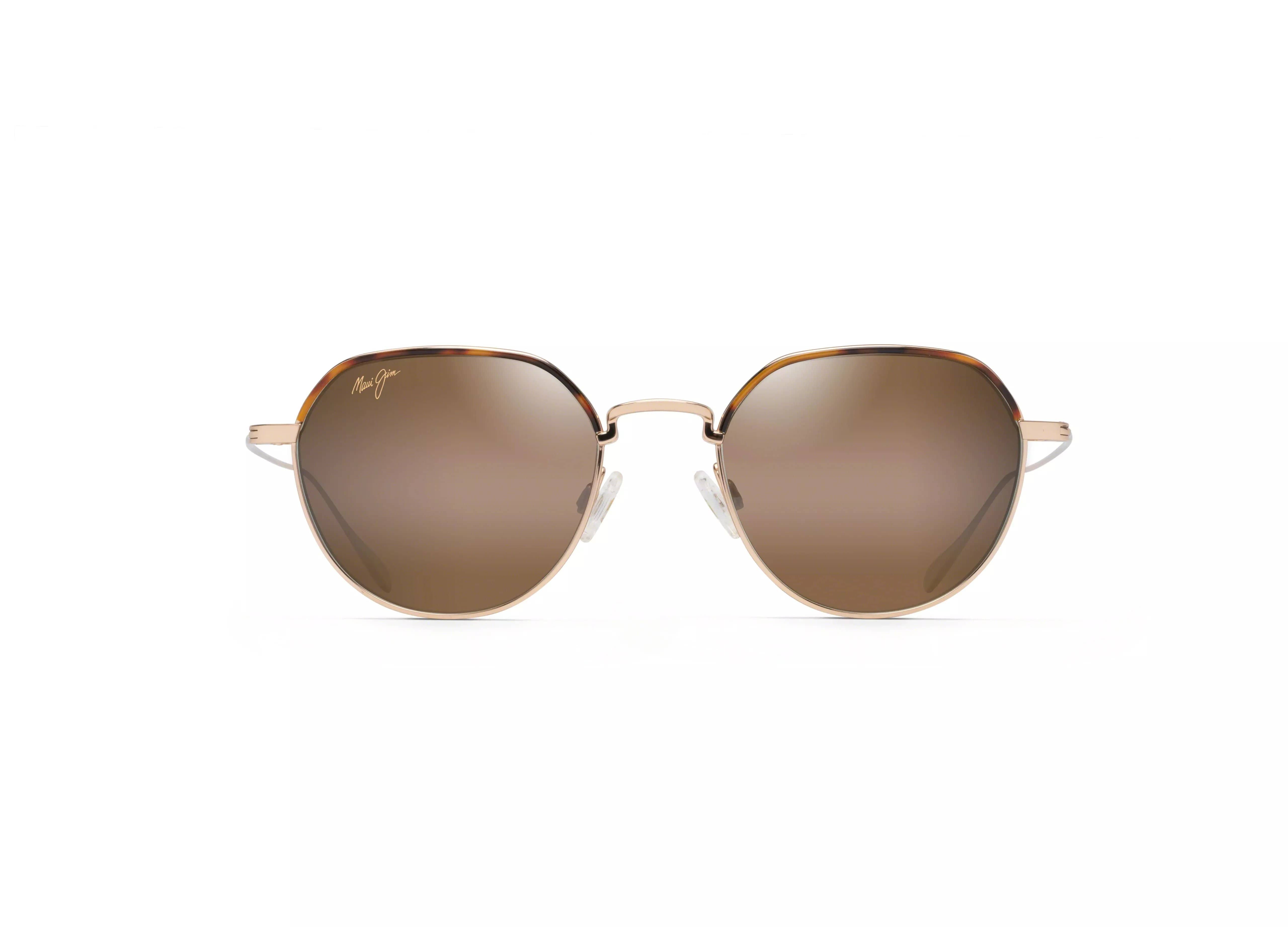 H859-16 Island Eyes gold/tort HCL bronze polarised lens