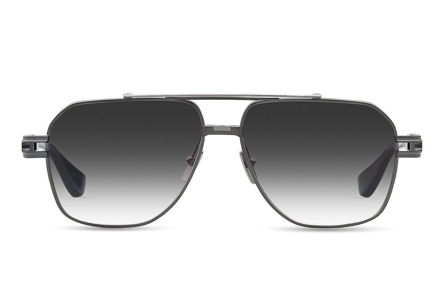 Kudro DTS436-A-02 Black iron/grey gradient lens