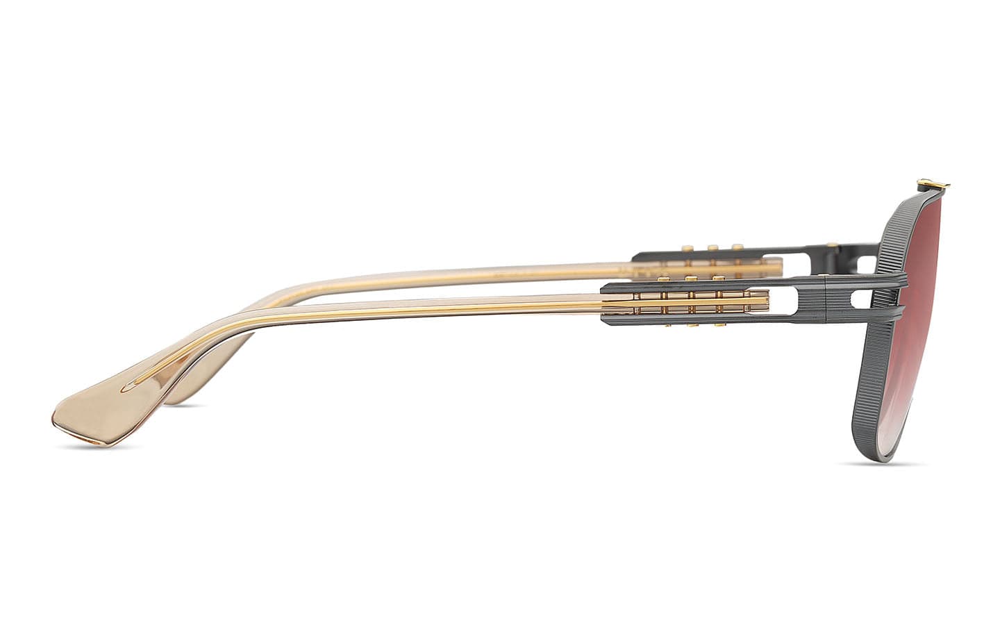 Kudro DTS436-A-03 Black Iron/Dark Burgundy Gradient Lens