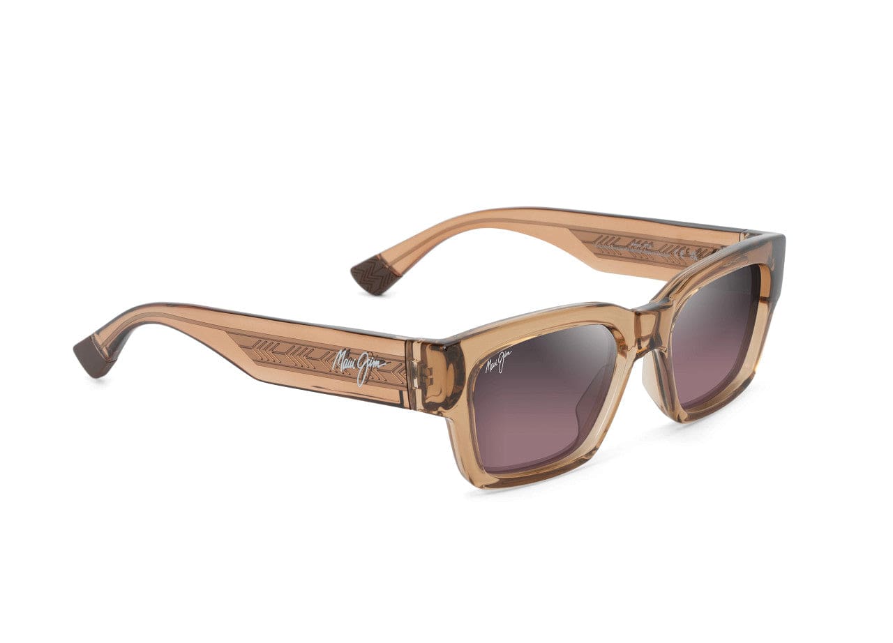 RS642-01 Kenui trans tan/maui rose polarised lens