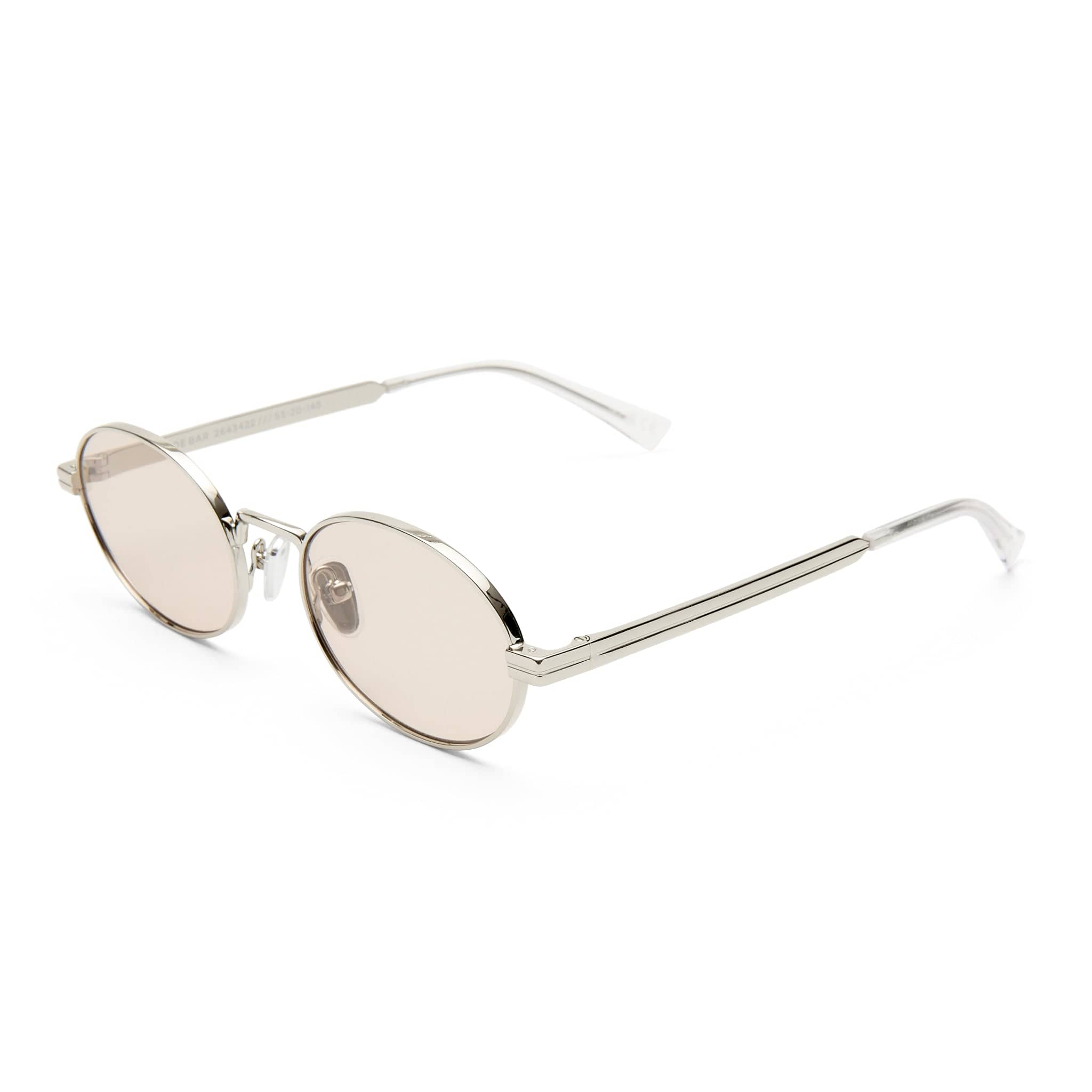 Side Bar 263422 silver/light tan tint lens