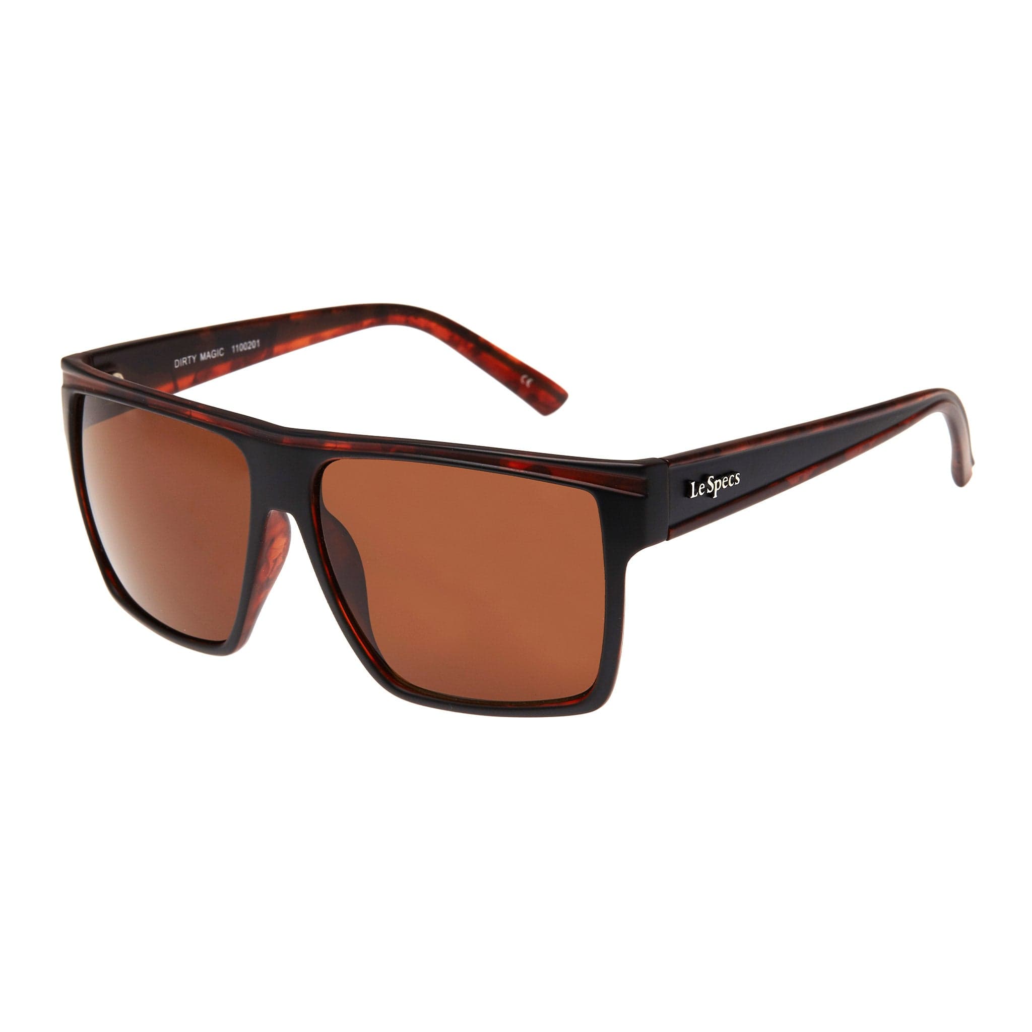 Dirty Magic 1100201 matte black /tort brown lens