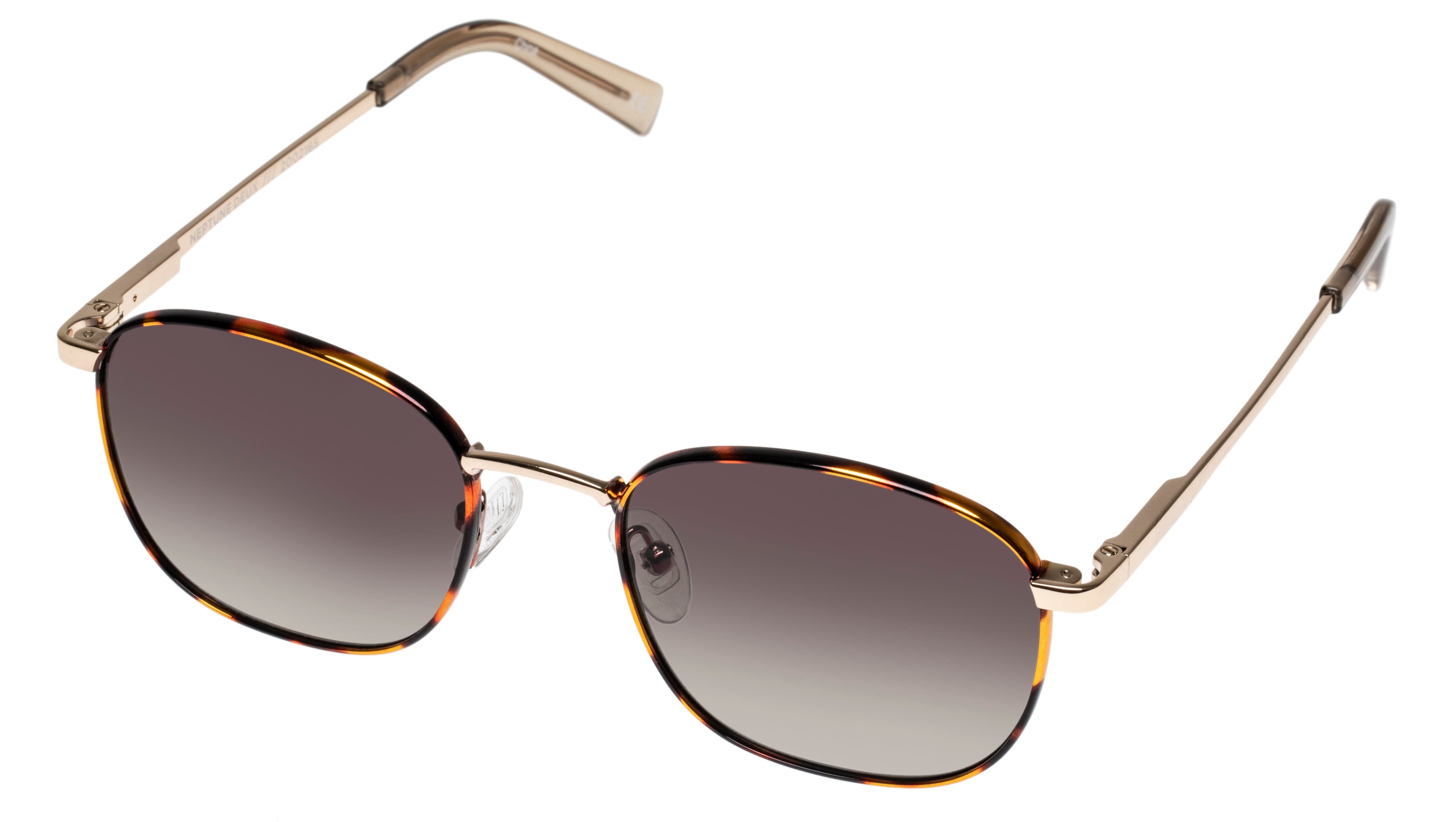 NEPTUNE DEUX 2002165 BRIGHT GOLD/TORT/KHAKI GRADUATED LENS