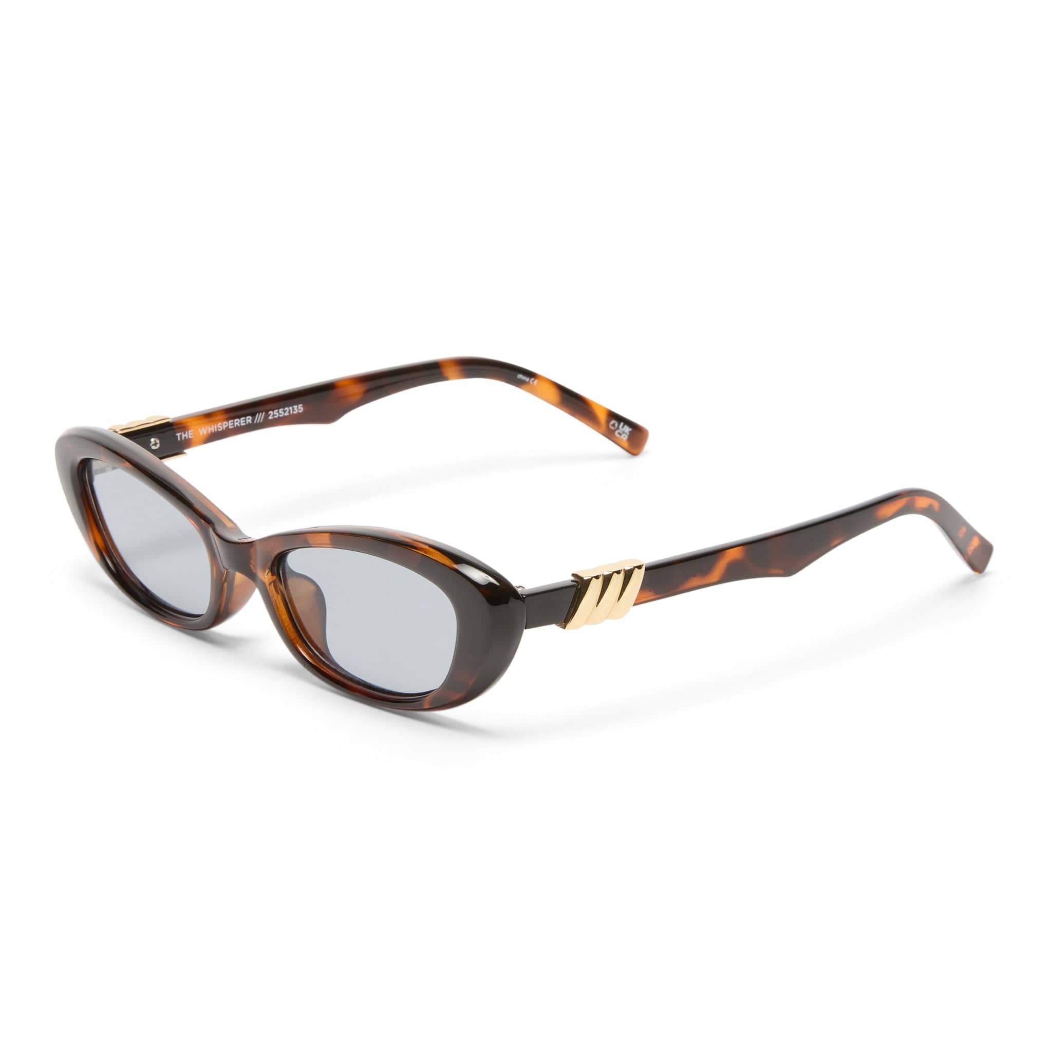The Whisperer 2552135 dark tortoise/smoke tint lens