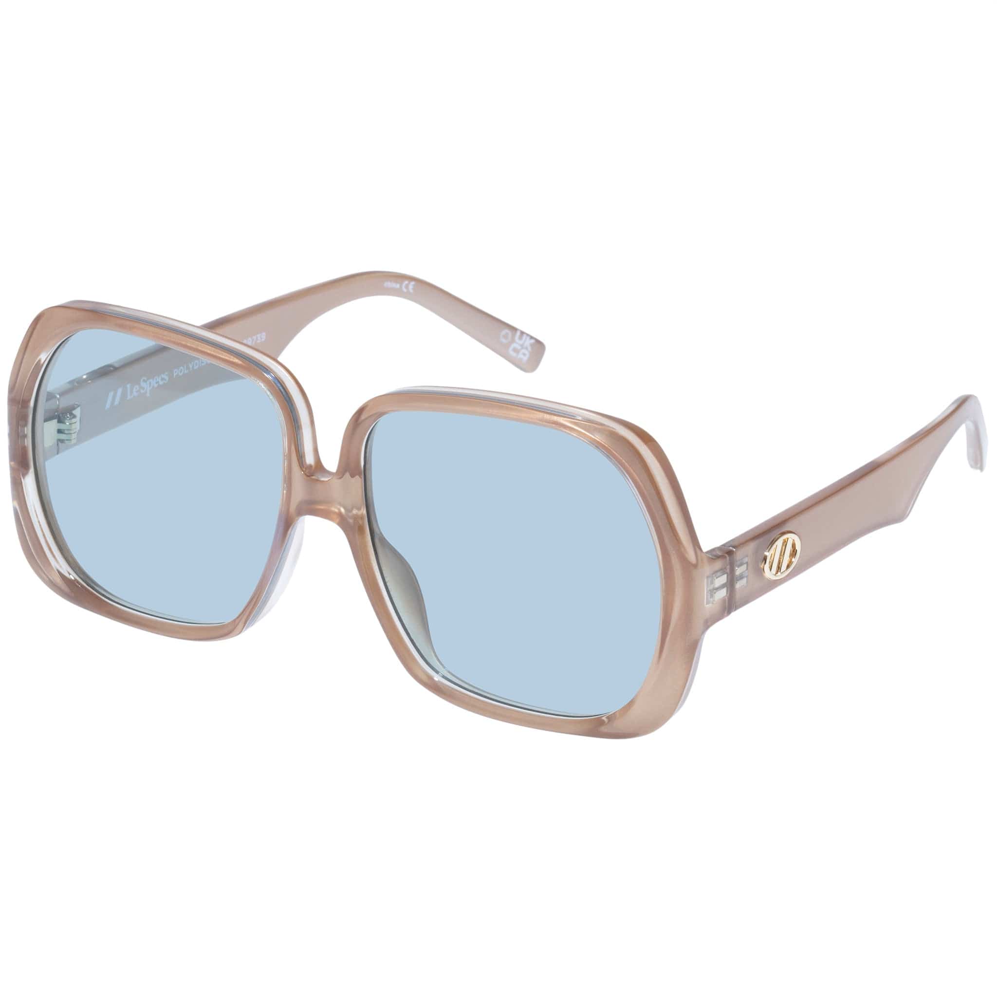 Polydisco 2429739 pearl champagne/sky tint lens